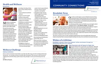 Activity Calendar of Brookdale Skyline, Assisted Living, Nursing Home, Independent Living, CCRC, Colorado Springs, CO 14