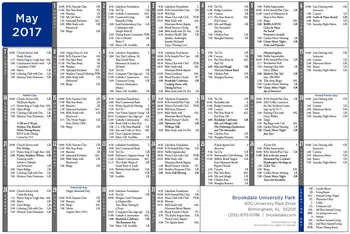 Activity Calendar of Brookdale University Park Birmingham, Assisted Living, Nursing Home, Independent Living, CCRC, Birmingham, AL 7