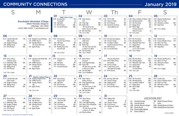 Activity Calendar of Brookdale Westlake Village, Assisted Living, Nursing Home, Independent Living, CCRC, Westlake, OH 15