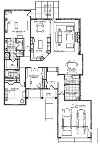 Floorplan of The Cypress of Raleigh, Assisted Living, Nursing Home, Independent Living, CCRC, Raleigh, NC 6