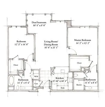 Floorplan of Legacy Willow Bend, Assisted Living, Nursing Home, Independent Living, CCRC, Plano, TX 1