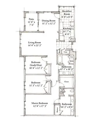 Floorplan of Legacy Willow Bend, Assisted Living, Nursing Home, Independent Living, CCRC, Plano, TX 5
