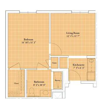 Floorplan of Legacy Willow Bend, Assisted Living, Nursing Home, Independent Living, CCRC, Plano, TX 8