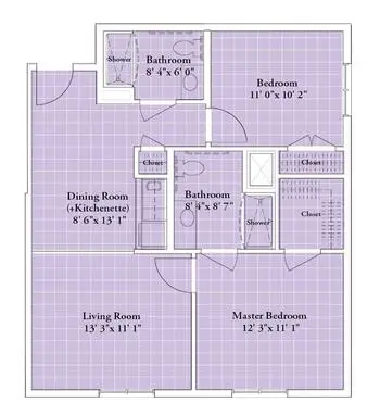 Floorplan of Legacy Willow Bend, Assisted Living, Nursing Home, Independent Living, CCRC, Plano, TX 10