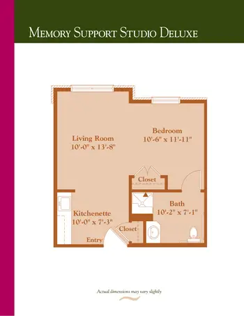 Floorplan of Concordia Life Care Community, Assisted Living, Nursing Home, Independent Living, CCRC, Oklahoma City, OK 3