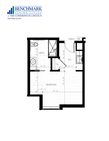 Floorplan of The Commons In Lincoln, Assisted Living, Nursing Home, Independent Living, CCRC, Lincoln, MA 3