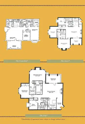 Floorplan of The Willows at Brooking Park, Assisted Living, Nursing Home, Independent Living, CCRC, Chesterfield, MO 2
