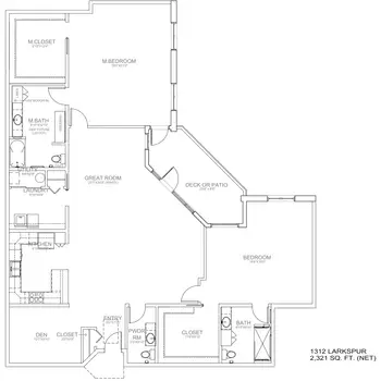 Floorplan of The Willows at Brooking Park, Assisted Living, Nursing Home, Independent Living, CCRC, Chesterfield, MO 9