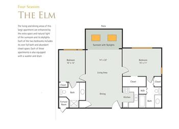 Floorplan of Four Seasons, Assisted Living, Nursing Home, Independent Living, CCRC, Columbus, IN 1