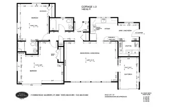 Floorplan of Noble Horizons, Assisted Living, Nursing Home, Independent Living, CCRC, Salisbury, CT 2