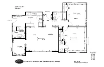 Floorplan of Noble Horizons, Assisted Living, Nursing Home, Independent Living, CCRC, Salisbury, CT 4