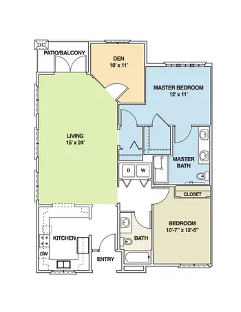 Floorplan of Forest Hill, Assisted Living, Nursing Home, Independent Living, CCRC, Pacific Grove, CA 5