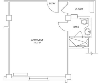 Floorplan of Forest Hill, Assisted Living, Nursing Home, Independent Living, CCRC, Pacific Grove, CA 9