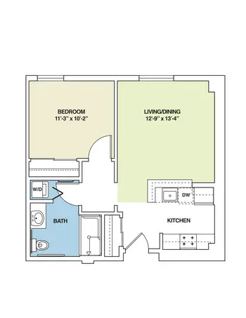 Floorplan of Forest Hill, Assisted Living, Nursing Home, Independent Living, CCRC, Pacific Grove, CA 10
