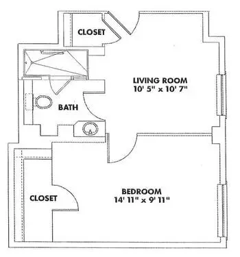 Floorplan of Forest Hill, Assisted Living, Nursing Home, Independent Living, CCRC, Pacific Grove, CA 14