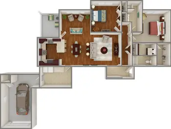 Floorplan of Givens Highland Farms, Assisted Living, Nursing Home, Independent Living, CCRC, Black Mountain, NC 5