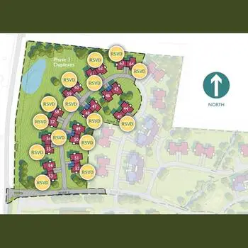 Campus Map of Givens Highland Farms, Assisted Living, Nursing Home, Independent Living, CCRC, Black Mountain, NC 5