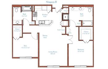 Floorplan of Fountainview, Assisted Living, Nursing Home, Independent Living, CCRC, Reseda, CA 3
