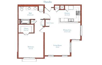 Floorplan of Fountainview, Assisted Living, Nursing Home, Independent Living, CCRC, Reseda, CA 7