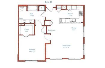 Floorplan of Fountainview, Assisted Living, Nursing Home, Independent Living, CCRC, Reseda, CA 9