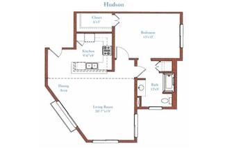 Floorplan of Fountainview, Assisted Living, Nursing Home, Independent Living, CCRC, Reseda, CA 10