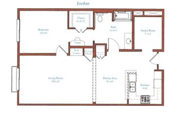 Floorplan of Fountainview, Assisted Living, Nursing Home, Independent Living, CCRC, Reseda, CA 12