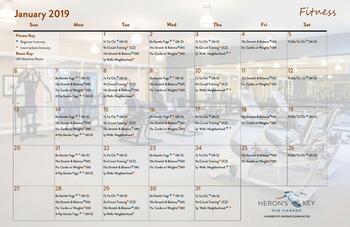 Activity Calendar of Herons Key, Assisted Living, Nursing Home, Independent Living, CCRC, Gig Harbor, WA 2