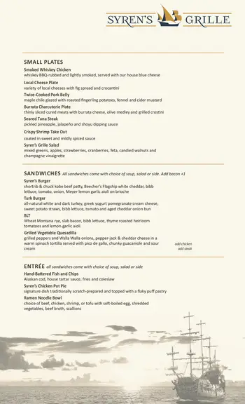 Dining menu of Herons Key, Assisted Living, Nursing Home, Independent Living, CCRC, Gig Harbor, WA 4