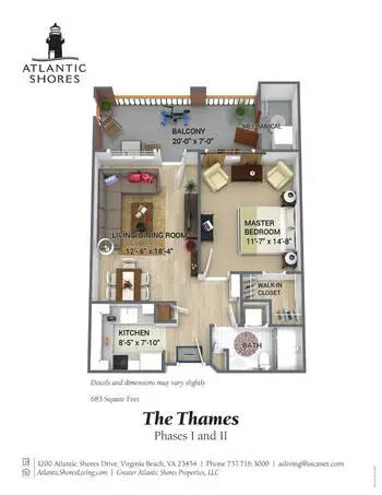 Floorplan of Atlantic Shores, Assisted Living, Nursing Home, Independent Living, CCRC, Virginia Beach, VA 16