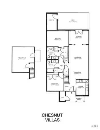 Floorplan of Twin Lakes Community, Assisted Living, Nursing Home, Independent Living, CCRC, Burlington, NC 7
