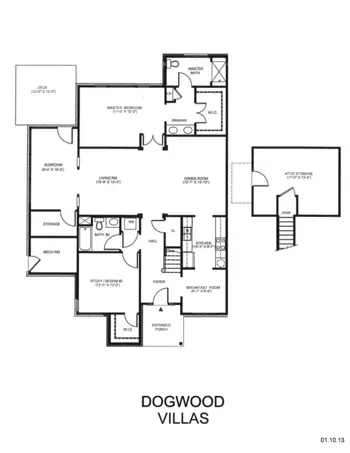Floorplan of Twin Lakes Community, Assisted Living, Nursing Home, Independent Living, CCRC, Burlington, NC 8