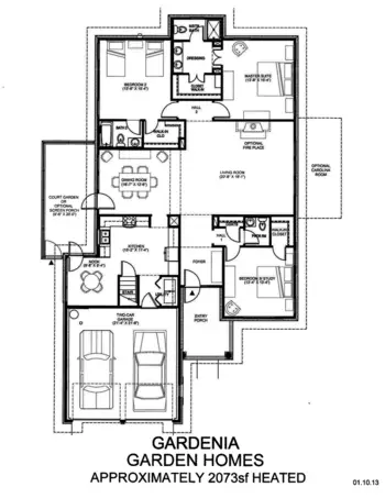 Floorplan of Twin Lakes Community, Assisted Living, Nursing Home, Independent Living, CCRC, Burlington, NC 11