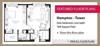 Floorplan of Westminster Canterbury Richmond, Assisted Living, Nursing Home, Independent Living, CCRC, Richmond, VA 19