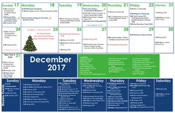 Activity Calendar of The Village at Gainesville, Assisted Living, Nursing Home, Independent Living, CCRC, Gainesville, FL 3