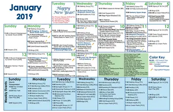 Activity Calendar of The Village at Gainesville, Assisted Living, Nursing Home, Independent Living, CCRC, Gainesville, FL 8