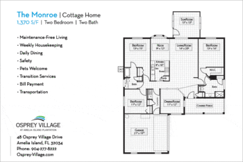 Floorplan of Osprey Village, Assisted Living, Nursing Home, Independent Living, CCRC, Fernandina Beach, FL 4