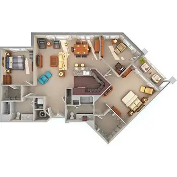 Floorplan of Green Hills Retirement Community, Assisted Living, Nursing Home, Independent Living, CCRC, Ames, IA 10