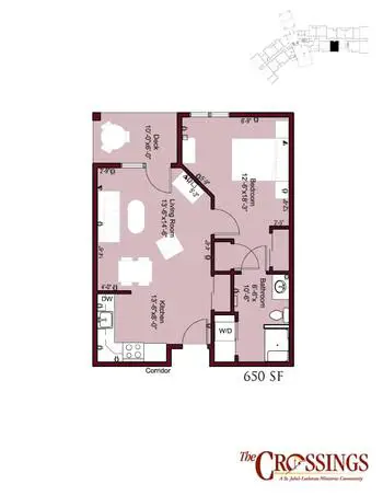 Floorplan of Mission Ridge, Assisted Living, Nursing Home, Independent Living, CCRC, Billings, MT 4