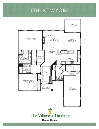 Floorplan of The Village at Duxbury, Assisted Living, Nursing Home, Independent Living, CCRC, Duxbury, MA 7
