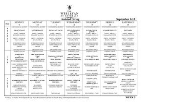 Activity Calendar of Wesleyan Homes, Assisted Living, Nursing Home, Independent Living, CCRC, Georgetown, TX 5