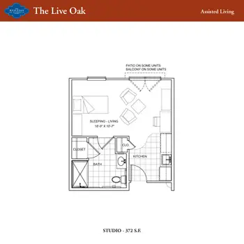 Floorplan of Wesleyan Homes, Assisted Living, Nursing Home, Independent Living, CCRC, Georgetown, TX 2
