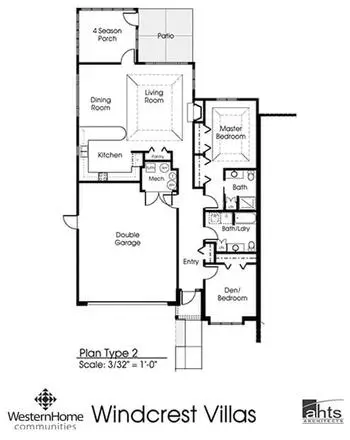 Floorplan of Western Home Communities, Assisted Living, Nursing Home, Independent Living, CCRC, Cedar Falls, IA 2