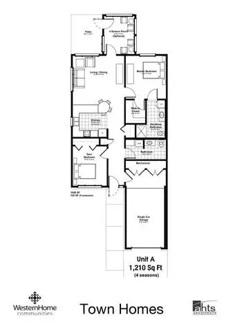 Floorplan of Western Home Communities, Assisted Living, Nursing Home, Independent Living, CCRC, Cedar Falls, IA 4