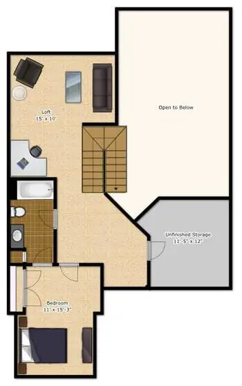 Floorplan of Willow Valley Communities, Assisted Living, Nursing Home, Independent Living, CCRC, Willow Street, PA 4