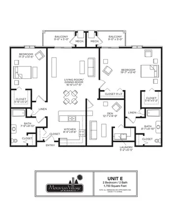 Floorplan of Moravian Village of Bethlehem, Assisted Living, Nursing Home, Independent Living, CCRC, Bethlehem, PA 13