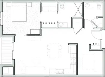 Floorplan of Terrace Place at Vincentian, Assisted Living, Nursing Home, Independent Living, CCRC, Allison Park, PA 2