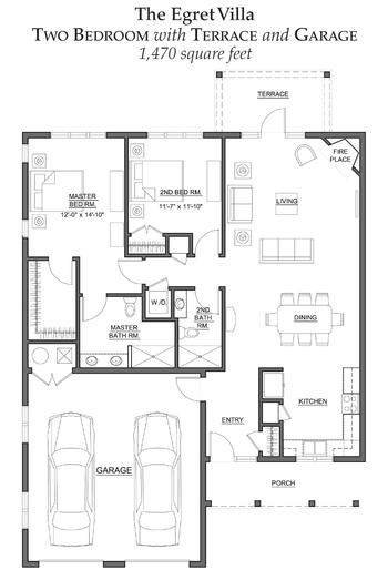 Floorplan of SpringShire, Assisted Living, Nursing Home, Independent Living, CCRC, Greenville, NC 5
