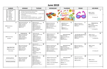 Activity Calendar of Mennonite Memorial Home, Assisted Living, Nursing Home, Independent Living, CCRC, Bluffton, OH 1