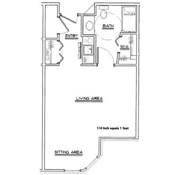 Floorplan of Mennonite Memorial Home, Assisted Living, Nursing Home, Independent Living, CCRC, Bluffton, OH 6