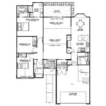 Floorplan of Mennonite Memorial Home, Assisted Living, Nursing Home, Independent Living, CCRC, Bluffton, OH 12